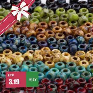 Тайдиан Miyuki Seedbeads смешивает цвета и размер браслет ручной работы бисер Изготовление ювелирных изделий 5 г/лот