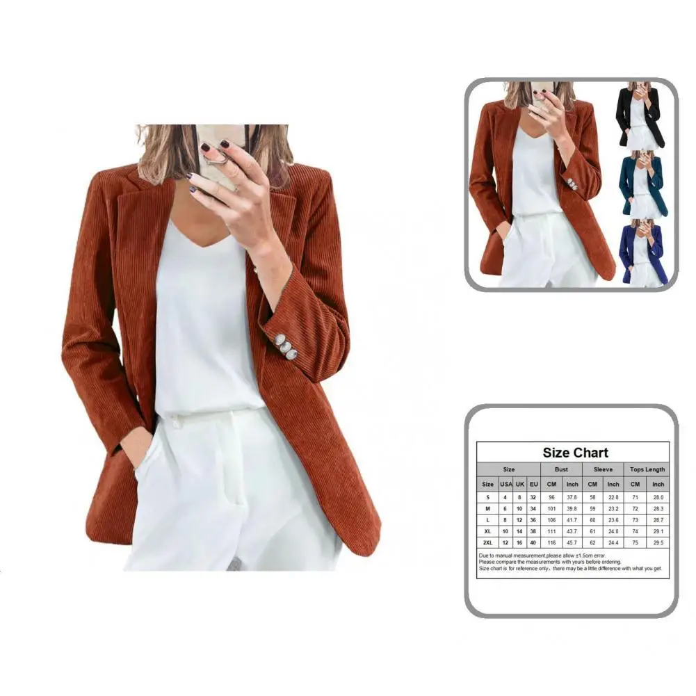 

Яркий Женский блейзер однотонного цвета для повседневной носки