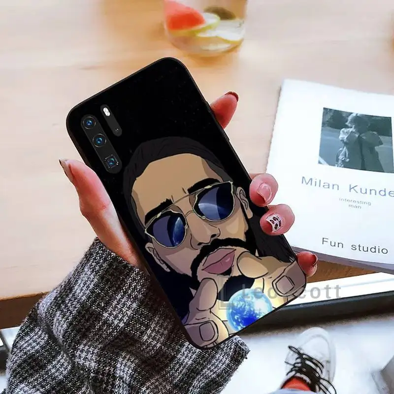 

PNL QLF Rapper singer Phone Case black For Huawei honor Mate mate P 10 9X 10i 20 30 40 y7 lite pro p smart 2019