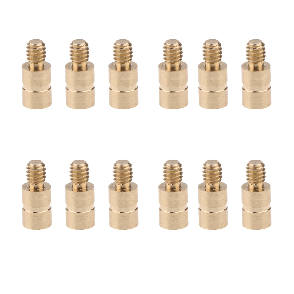 

12 Pieces 25 gr or 50 gr Weight Screw Arrow Point Inserts Archery