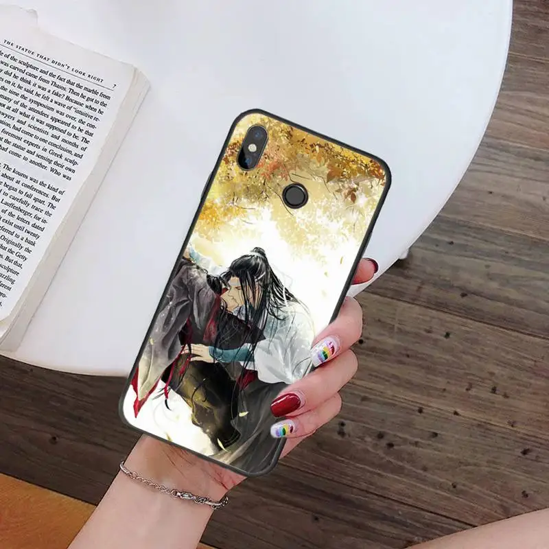 

mo dao zu shi anime Phone Case For Xiaomi Redmi note 7 8 9 t k30 max3 9 s 10 pro lite