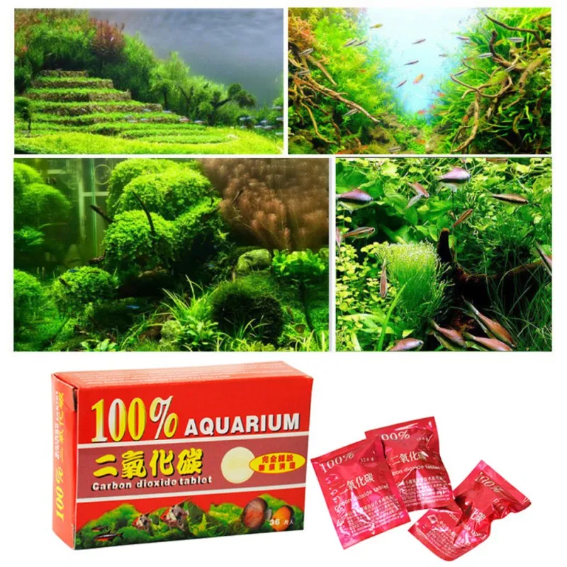 

Aquarium Carbon Dioxide Tablets For Plants Fish Tank Water Grass