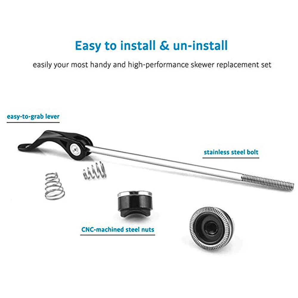 1 пара из нержавеющей стали велосипедная Скакалка для шоссейного велосипеда MTB