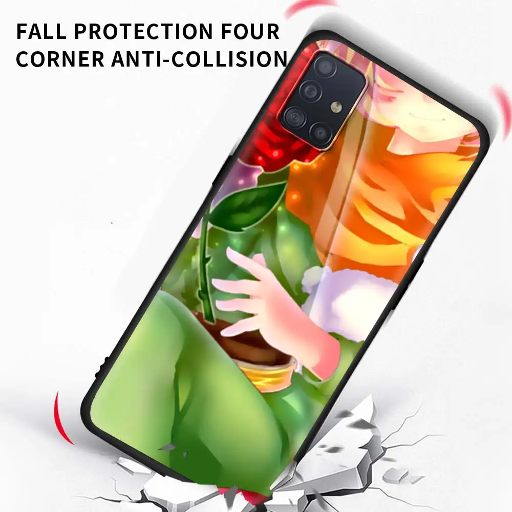 

The Little Prince Fox Phone Case For Samsung Galaxy A51 A71 A21S M31 M31s M30s A31 A41 A11 A01 M51 Soft Matte Coque Back Cover