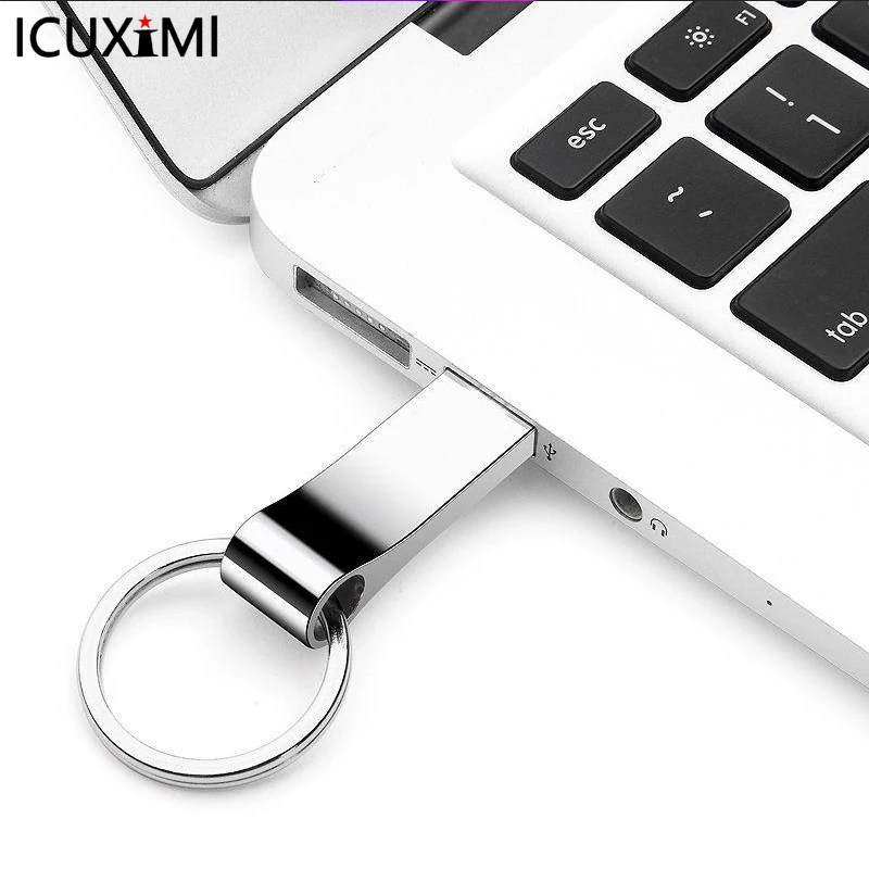 

Usb Flash Drive 2.0 Metal High Speed Pendrive 128GB Flash Drive 64GB 32GB 16GB 8GB 4GB Pen Key Custom Gift