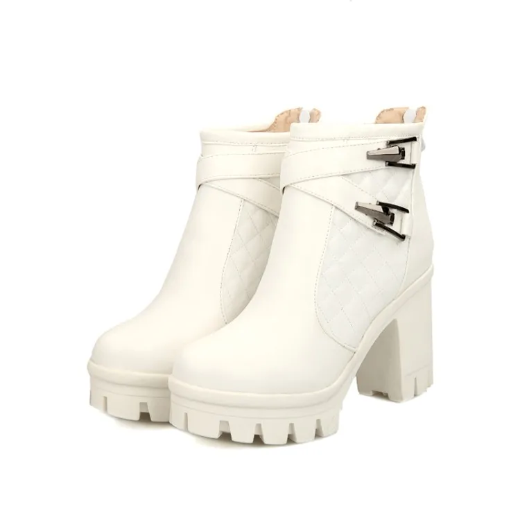 

Размера плюс простые декоративные короткие сапоги, женская обувь, ботильоны для женщин, женские сапоги, женская зимняя обувь