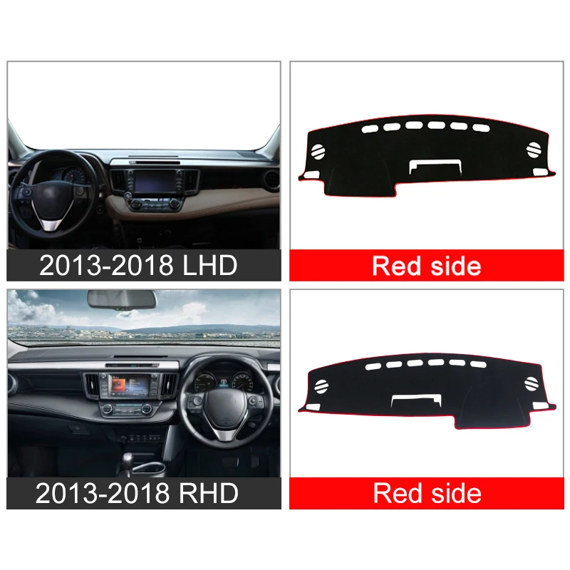 Коврик для приборной панели автомобиля Toyota RAV4 XA40 2013-2016 2017 2018 | Автомобили и