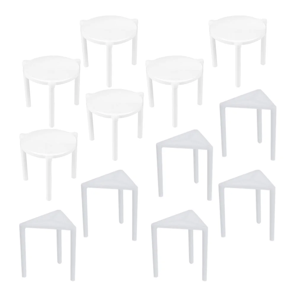 200pcs Multipurpose Fixing Stands Pizza Supports for Home Restaurant (White) | Дом и сад