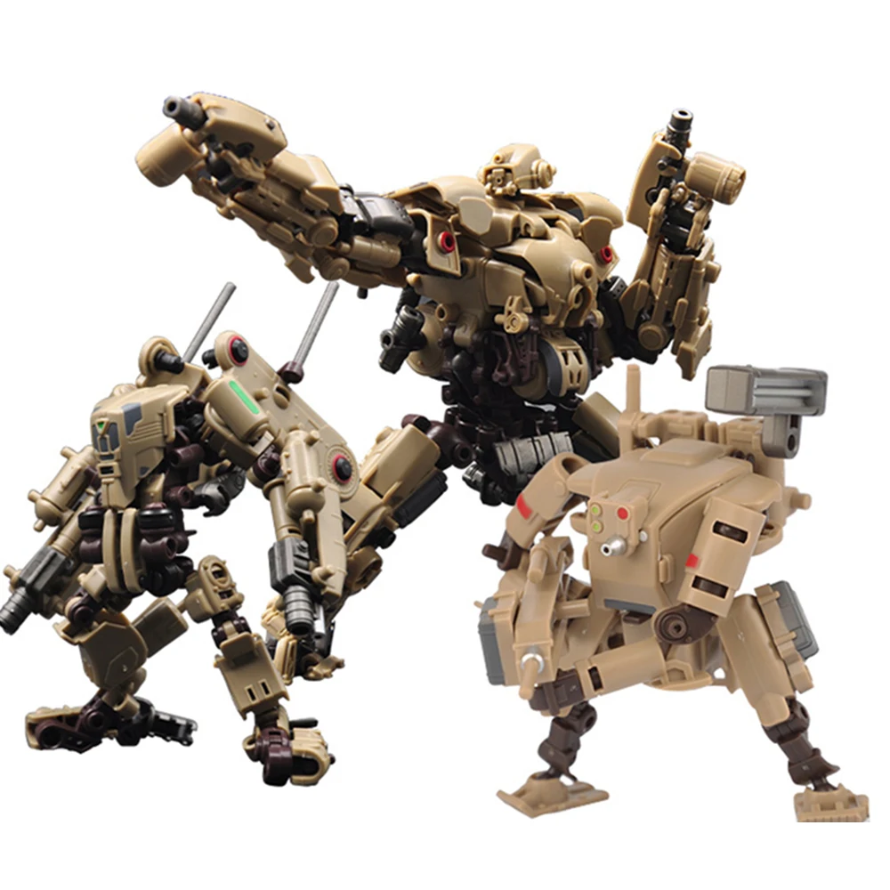 RIHIO собрал mech MM002 комбинированная экшн-фигурка Модель ПВХ игрушка MM001 защитный