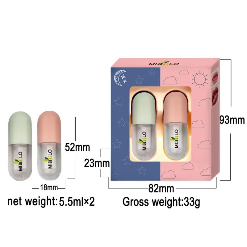 

MLIIIILO Transparent Lip Gloss Lip Enlargement Oil Moisturizes Plump And Moisturize Lips Lip Enhancer