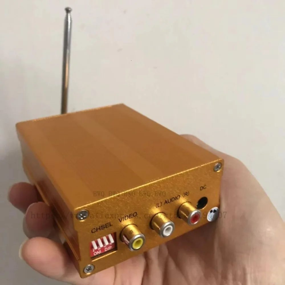 Беспроводной видео и ТВ передатчик UHF Беспроводное сигнала AV беспроводной