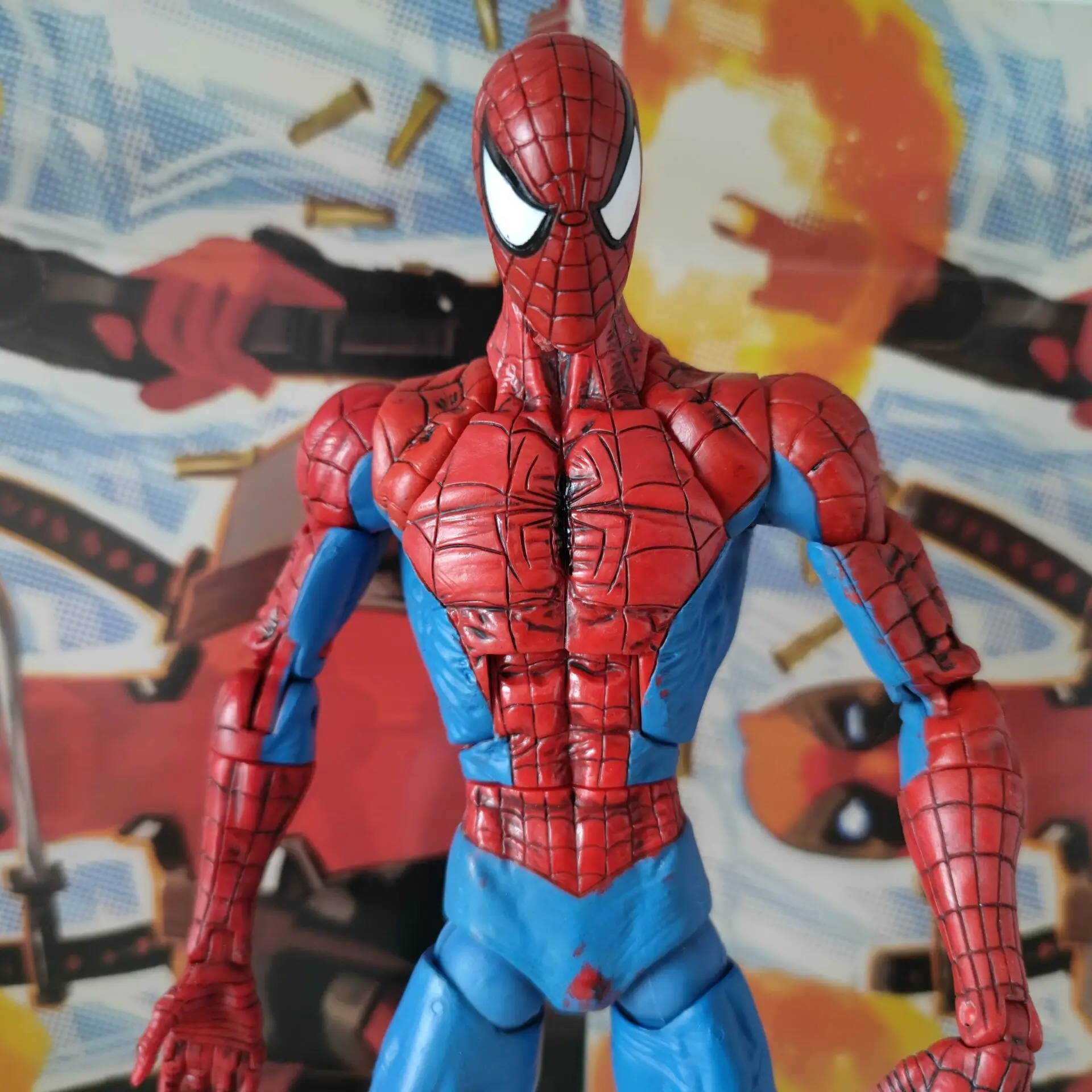 ML Toy Biz легенды иконы удивительный паук Spidey 2006 классика 12 дюймов Свободная