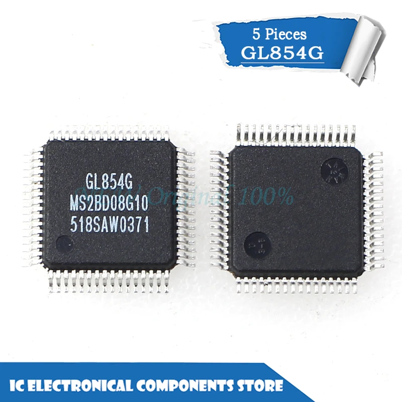 

New original GL854G QFP-64 IC 5pcs/lot