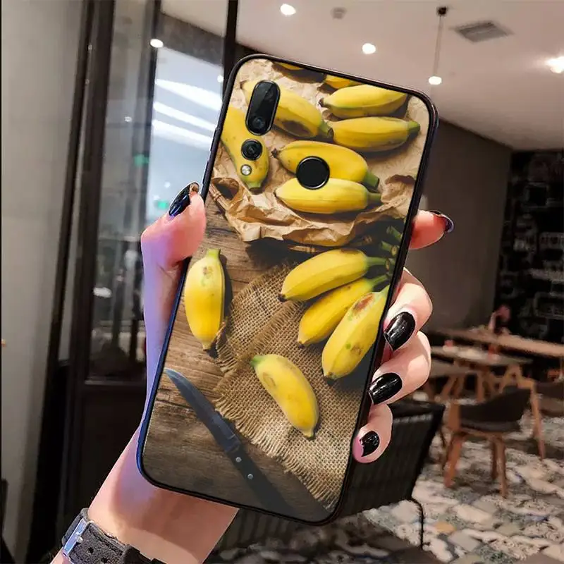 

Food fruit yellow banana Phone Case For Huawei Enjoy 7 7s 8 8e 9 9e 10 plus P8lite 2017 Honor 5a view9 play 3e