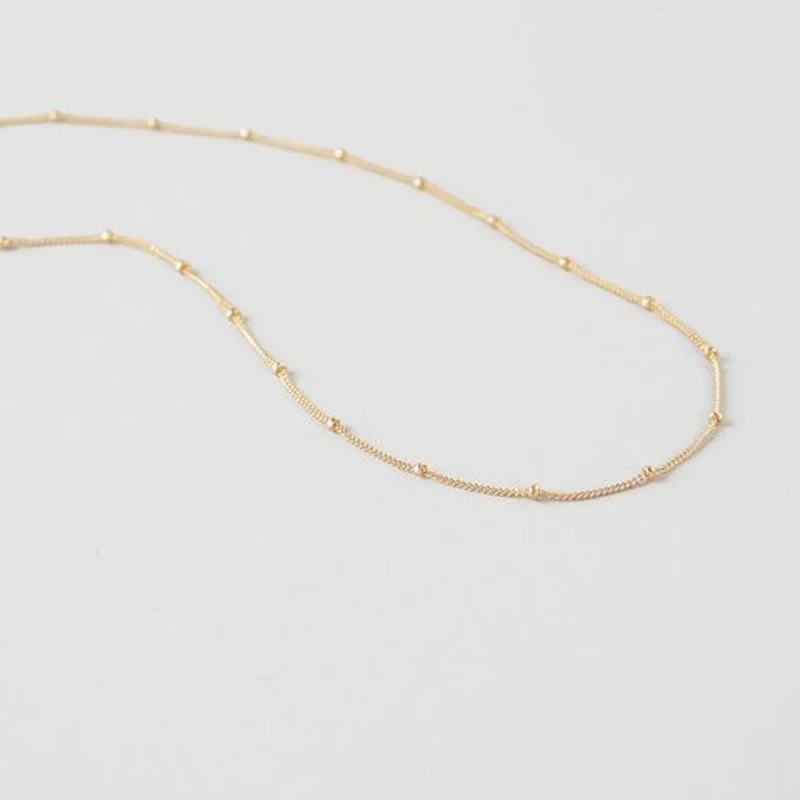 Изысканное свадебное ожерелье изящный Золотой Чокер ожерелья богемные