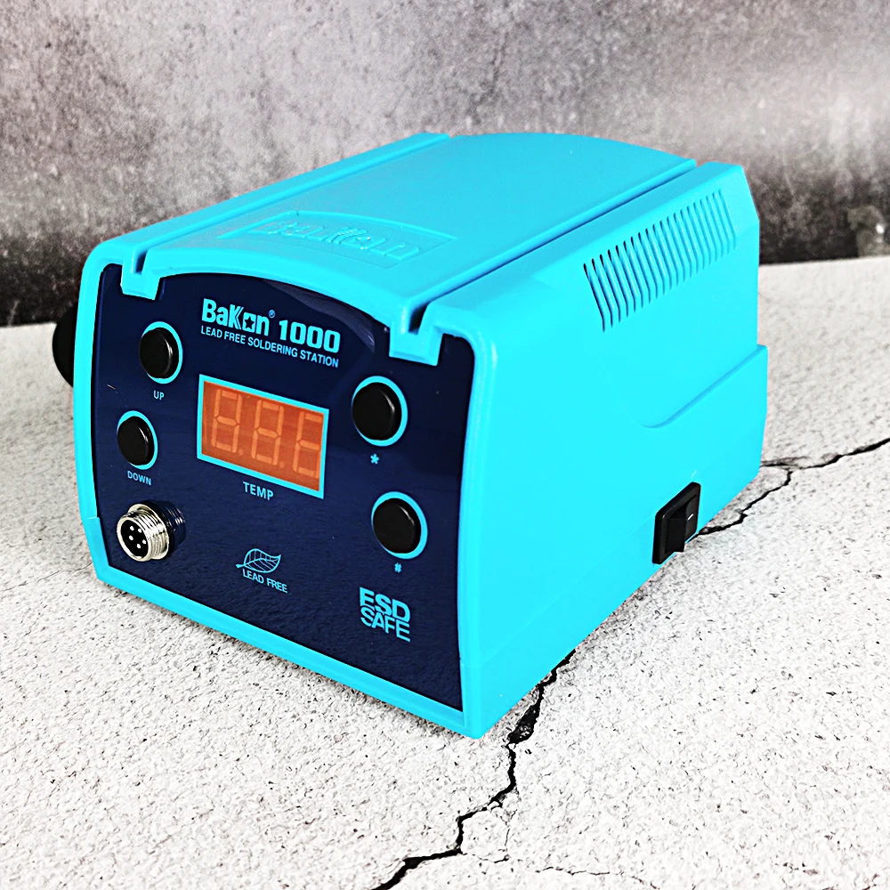 BK1000 High Frequency Constant Temperature Soldering Station Adjustable Electric Iron 90W 120W Power Digital Display BK2000 enlarge