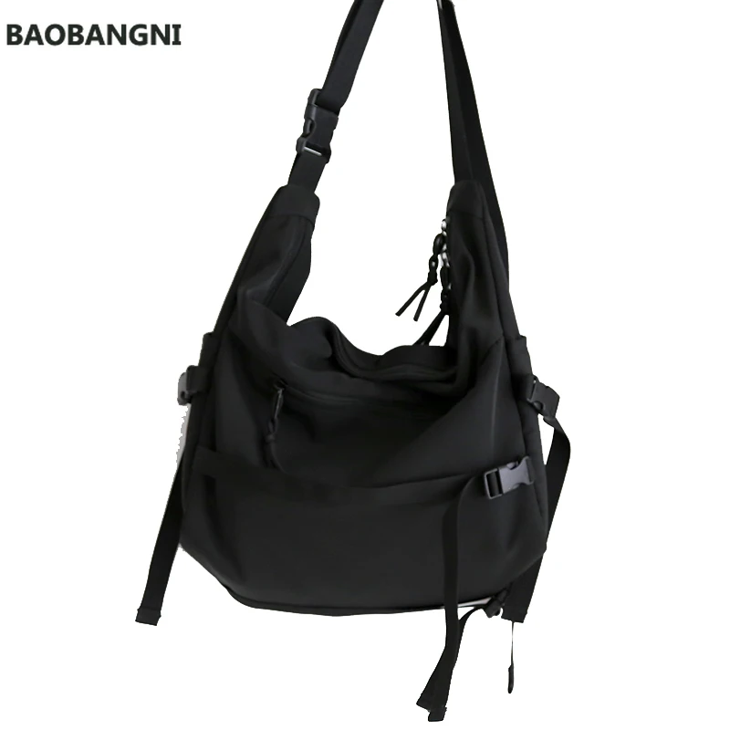 

New Trend Crossbody Bags for Women Solid Color Bag Female Luxury School Shoulder Bag College Student Tuition Bookbag