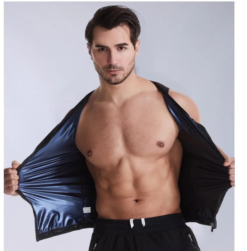 

Burnning fat Weight Loss Gym Top Sweat Shapers Men Instantly Hot Sauna Effect Slim Fitness Vest Women Workout Sport Shirt Corset