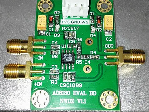 

Ad8130 High Speed Differential to Single Ended Amplifier ADC Drives High CMRR at High Frequency