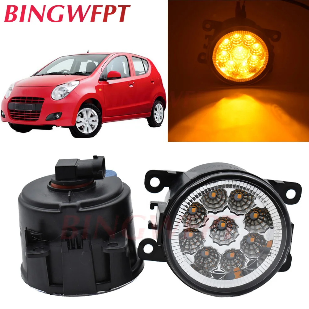 2 шт Автомобильный светодиодный противотуманный светильник H11 для Suzuki Alto V GF