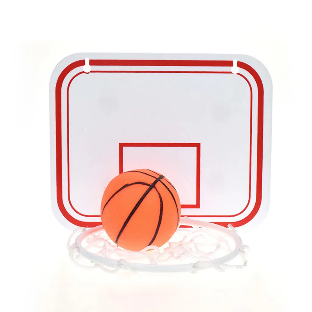 

Indoor Folding Portable Suspension Free Punch MINI Plastic Basketball Frame basketball set Mini Basketball Net Game Hoop Ring