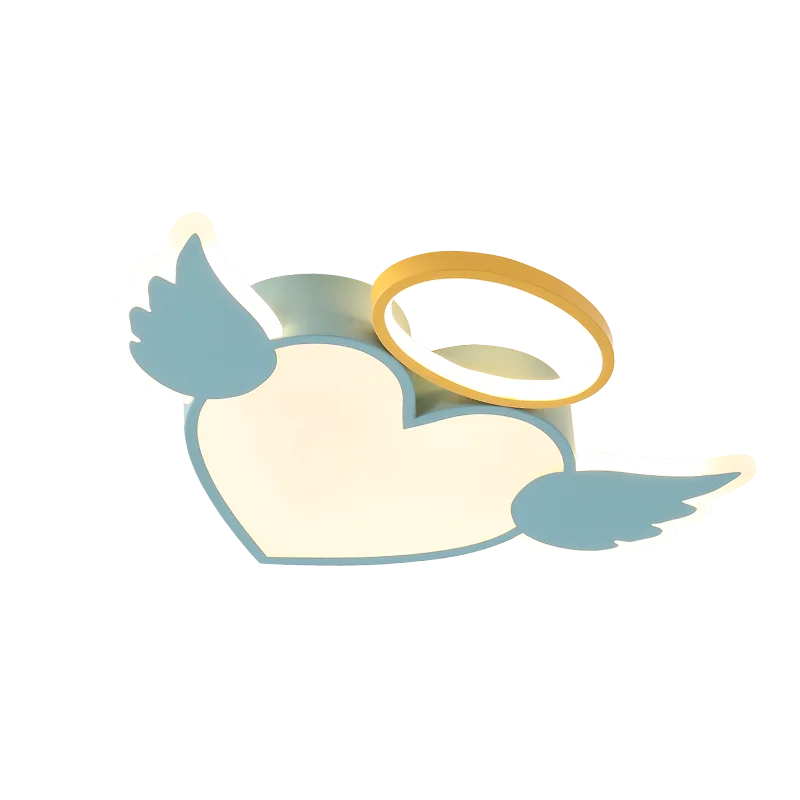 Светодиодный потолочный светильник в виде ангела лампа с мультяшным абажуром и