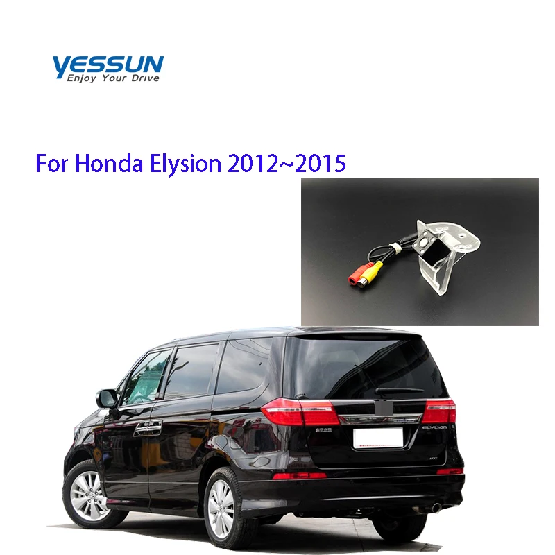 Yessun камера номерного знака для Honda Elysion 2012 ~ 2015 заднего вида/камера ночного видения