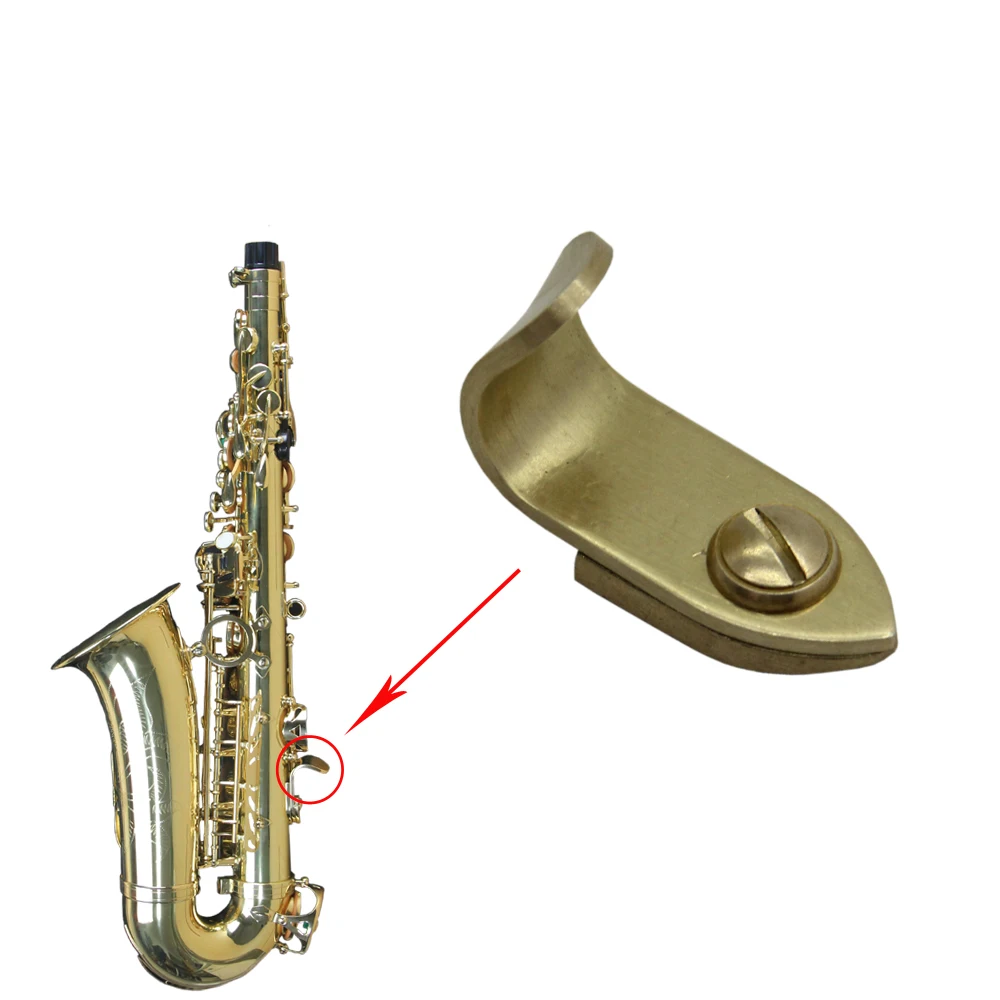 1 шт. Новый Запасные части для альт-саксофона латунный Неокрашенный + Фиксатор