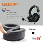 Сменные амбушюры EarTlogis для HyperX Cloud I II, Cloud Core,Cloud X,Cloud Silver,Cloud Alpha S Gold,Cloud Pro, облачные игры