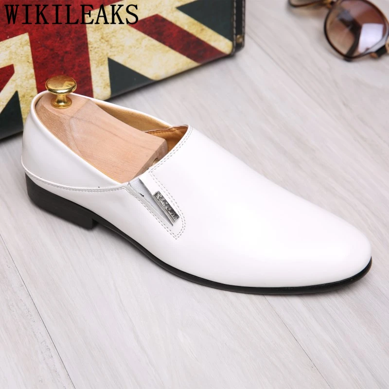 

Loafers Leather Shoes Men Formal Shoes Men Wedding Shoes Men Italian Zapatos De Vestir Para Hombre Erkek Ayakkabi Buty Meskie