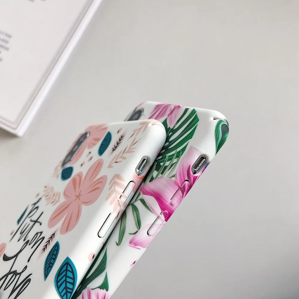 Футляры для телефонов KISSCASE с люминесцентным эффектом для Xiaomi Redmi Note 7 Pro 6 6A 5 Plus 4X K20 Pocophone F1 Mi 9 8 SE A2 Lite в виде цветочного орнамента.