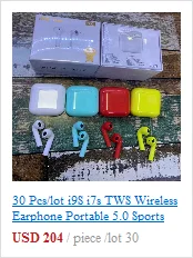 100 шт./лот i11 TWS Bluetooth 5,0 беспроводные наушники мини наушники с микрофоном для iPhone 7 samsung S6 S8 Xiaomi