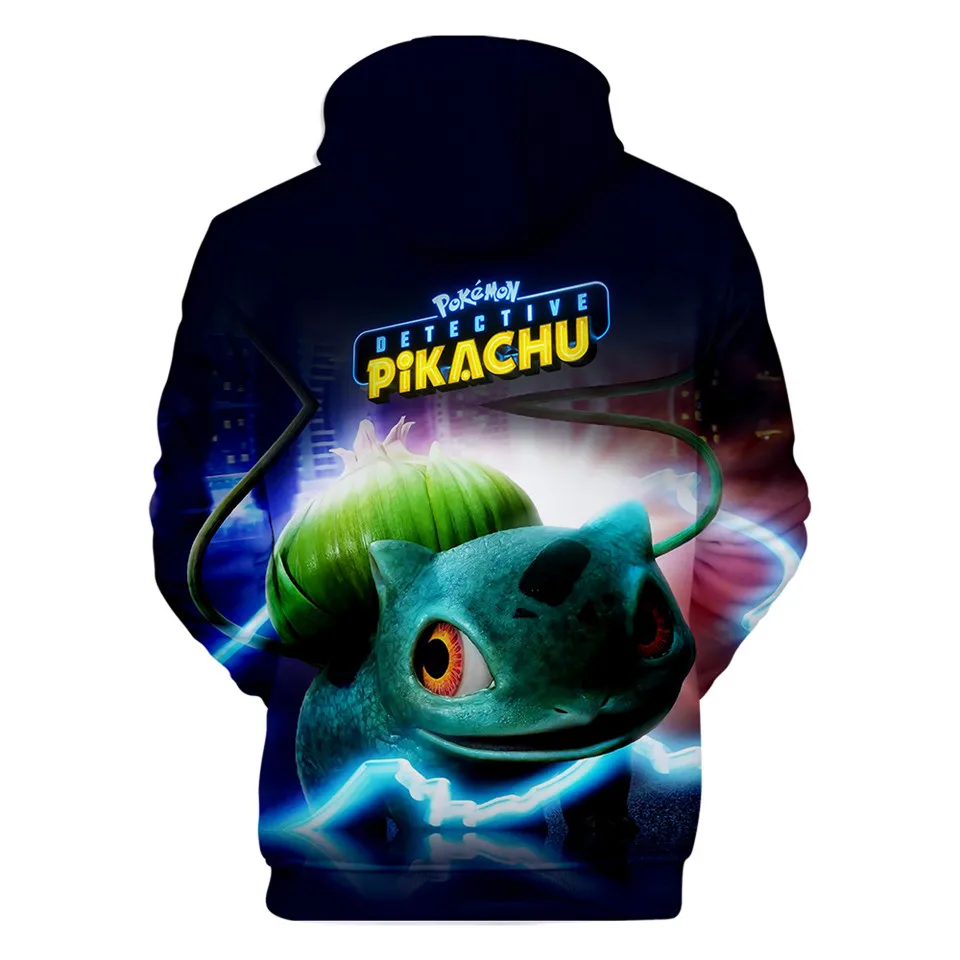 3-20 Years Hoodies Pokemon Umbreon Pikachu 3D Printed Hoodie Boys Girls Harajuku Sweatshirt Streetwear Jacket Coat Kids Clothes