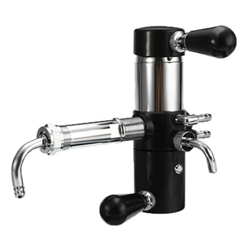 

Homebrew Beer Bottle Fill Beer Tap Black Defoaming Beer Tap Stainless Steel Freshness Tools Bar Brewing Accessories