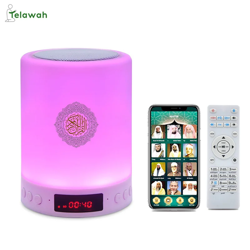 

Bluetooth-Колонка Telawah Quran беспроводная, 16 цветов, LED-дисплей