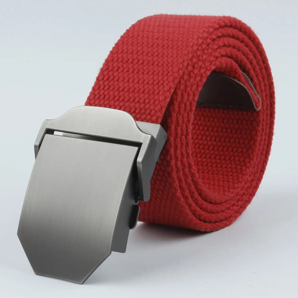 Ремень с металлической пряжкой для мужчин и женщин классический уличный