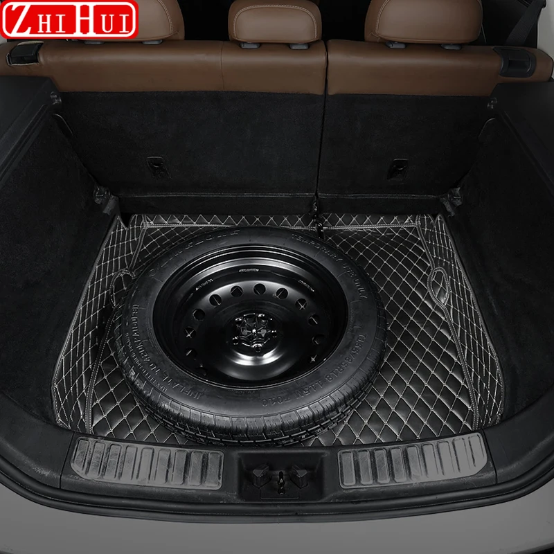Car Styling Cargo Liner Trunk Mat Spare Wheel Pad Shock Damping For Geely Atlas 2018 2019 2020 2021 Accessories |