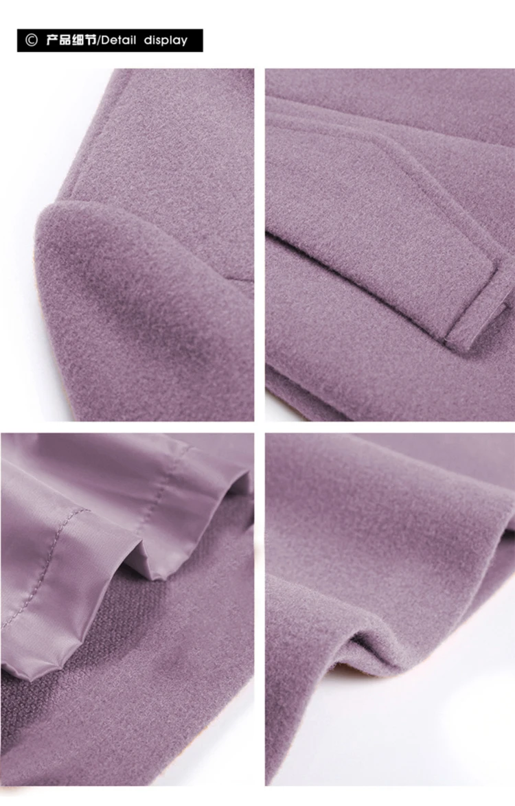 Fashion Mandarin Collar Single Breasted Slim Winter Coat Women Plus Size XXXL Long Seelve OverCoat Female Outwear For Girls
