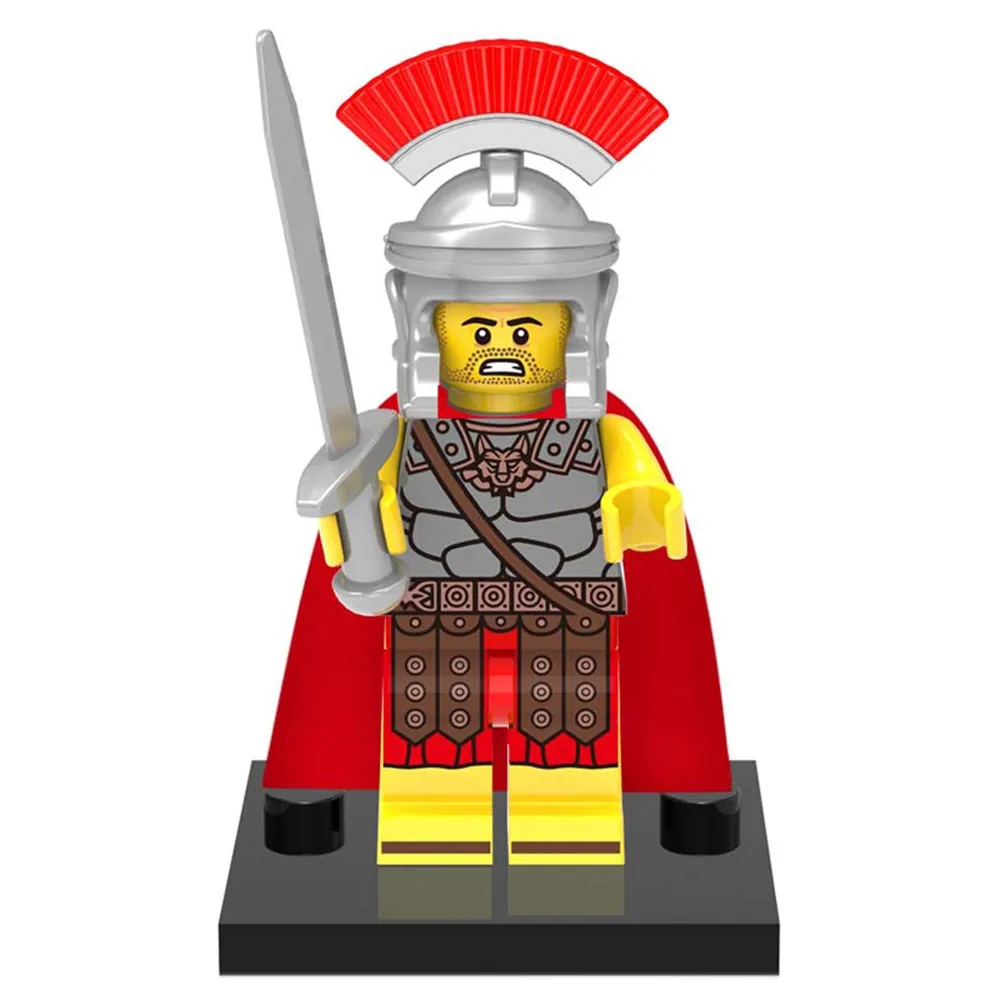 Middle Ages Roman Commander Spartan warriors Elven Hunter Building Blocks Bricks Kids Toy Gifts Compatible with legokess | Игрушки и