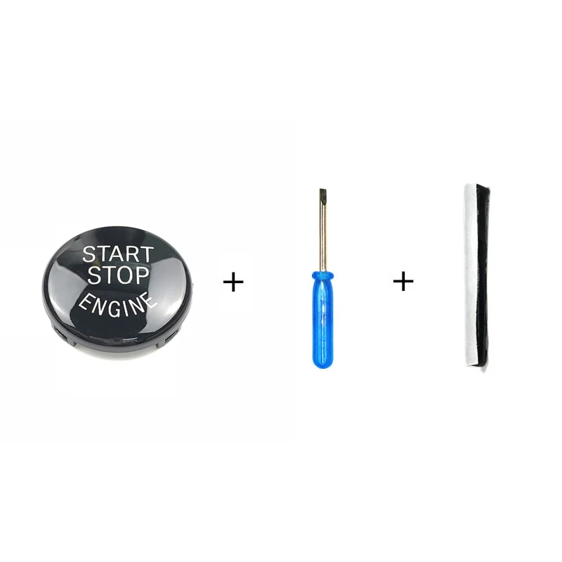 

Fit for BMW E87 E60 E83 E84 E89 for BMW E90 E91 E92 E93 Car Engine Start Button Replace Cover Stop Switch Accessories car Decor