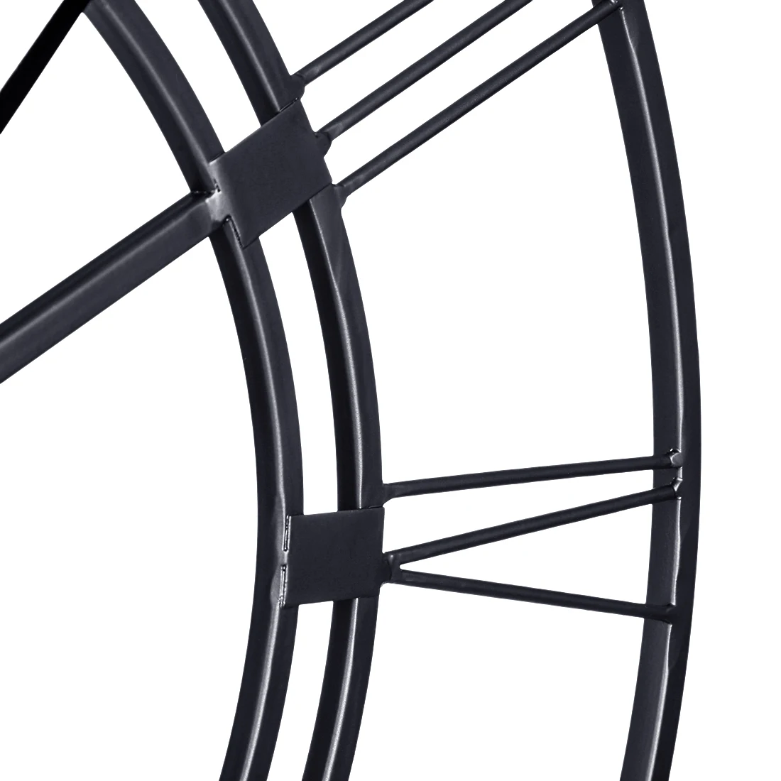 40 см 3D железное искусство римские цифры часы бесшумные настенные для дома