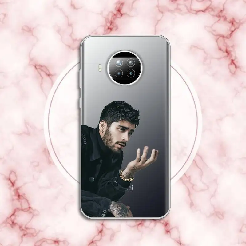 

Zayn malik cartoon famous actor singer Anti-fall luxury Phone Case cover Transparent for Xiaomi Redmi note 10 t 8 9 pro lite 11