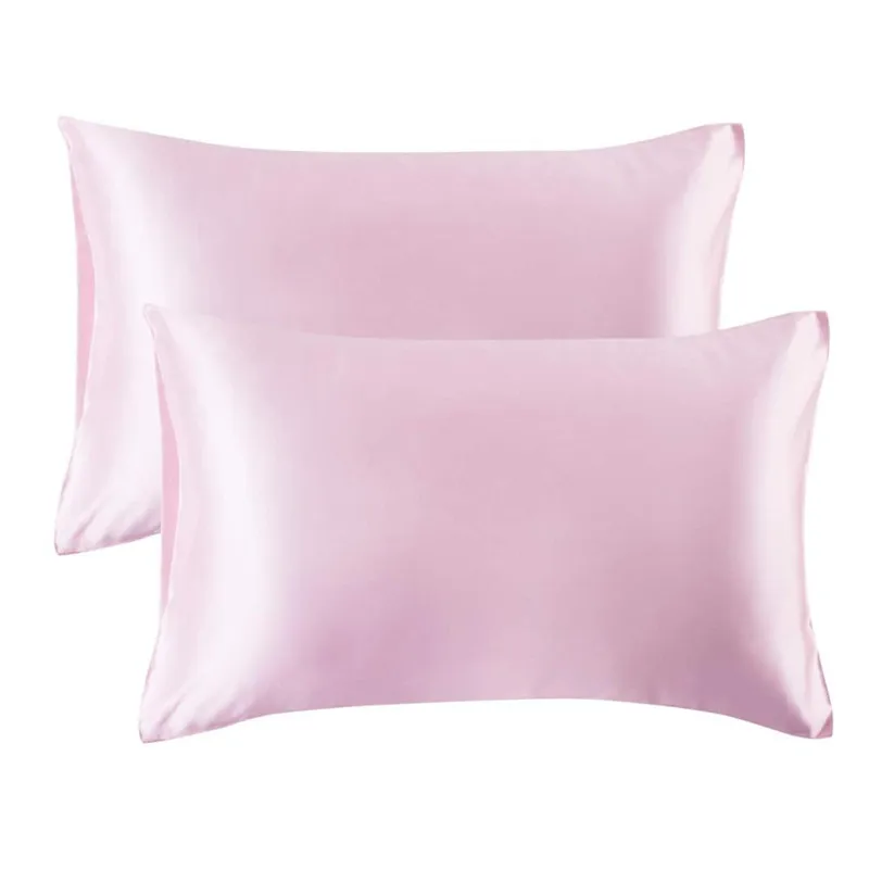 

100% Natural Mulberry Silk Pillowcase Real Silk Zipper Pillow Case Cover Satin 16 momme Home Textile Bedding Hotel Pillowcases