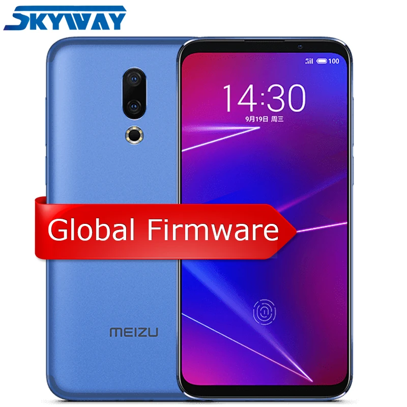 Оригинал Meizu 16 4G LTE 6 ГБ 64 Гб/128 Гб мобильный телефон Snapdragon 710 Octa Core 0 &quot2160x1080 P полный