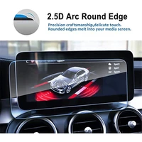car navigation screen protector for benz 2019 2020 c class w205 10 25 inch tempered glass audio infotainment protective film