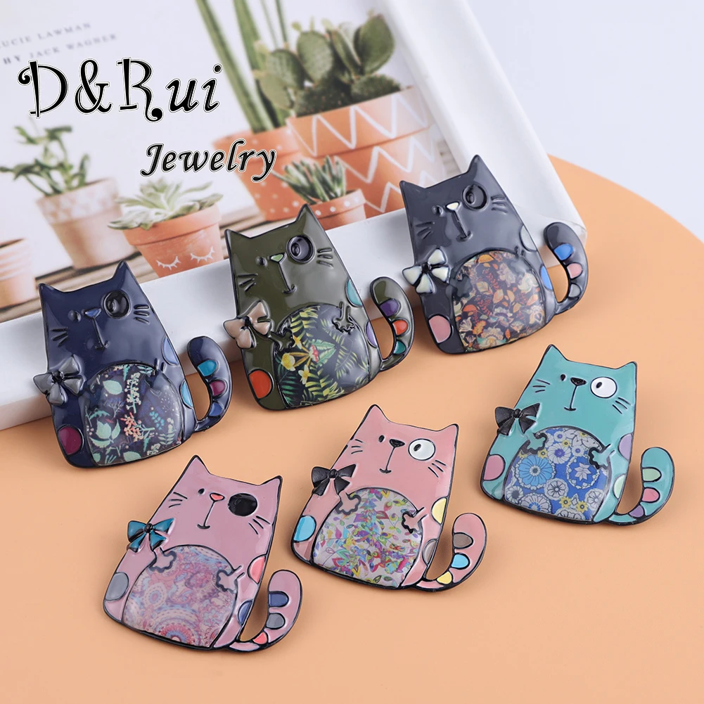 

Brooches for Women Gifts Fashion Zinc Alloy Jewelry Cute Cartoon New Enamel Brooch Pin Scarf Dress Accessories Gift Black Friday