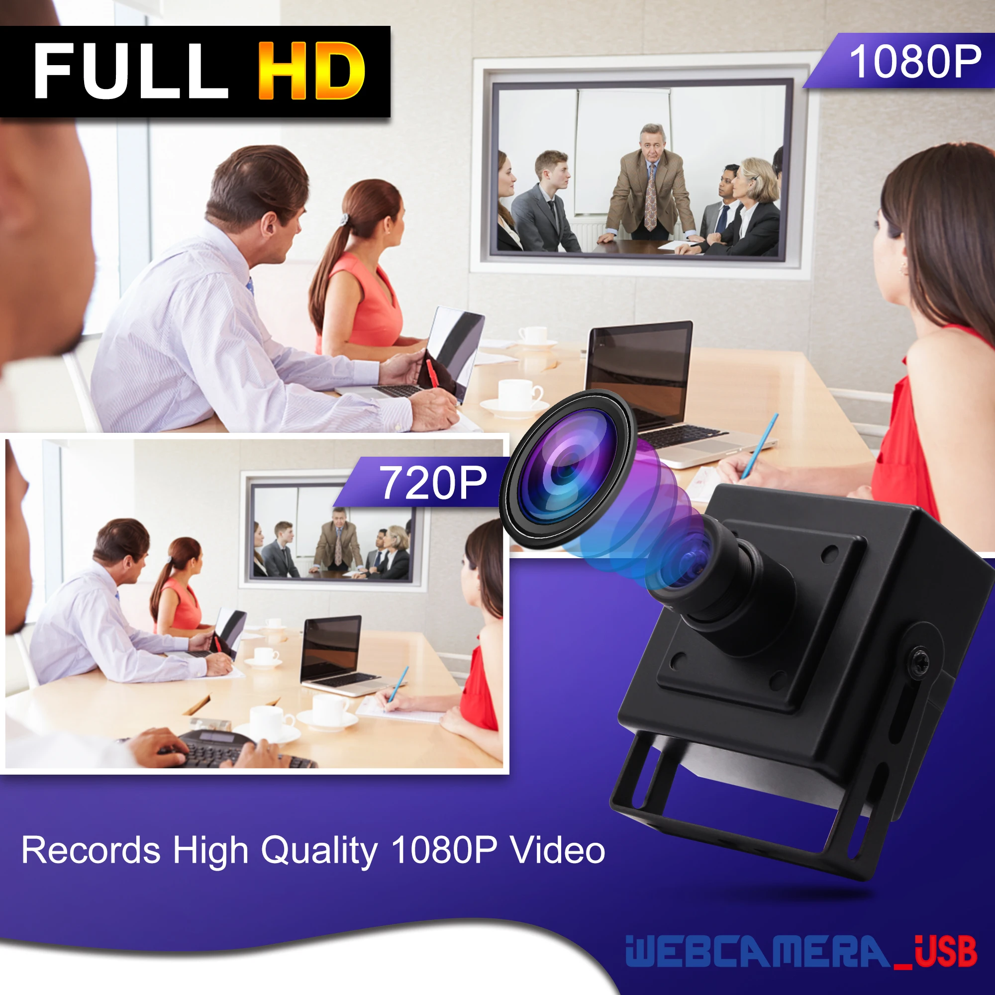 2 мегапиксельная камера Sony IMX322 FUll HD 1080P низкий светильник OTG UVC H264/MJPEG 30fps мини Usb веб