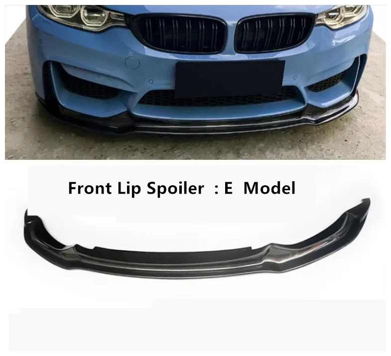 Передний выступ Спойлеры для BMW 3 серии M3 F80 4 головной производитель M4 F82 F83 бампер