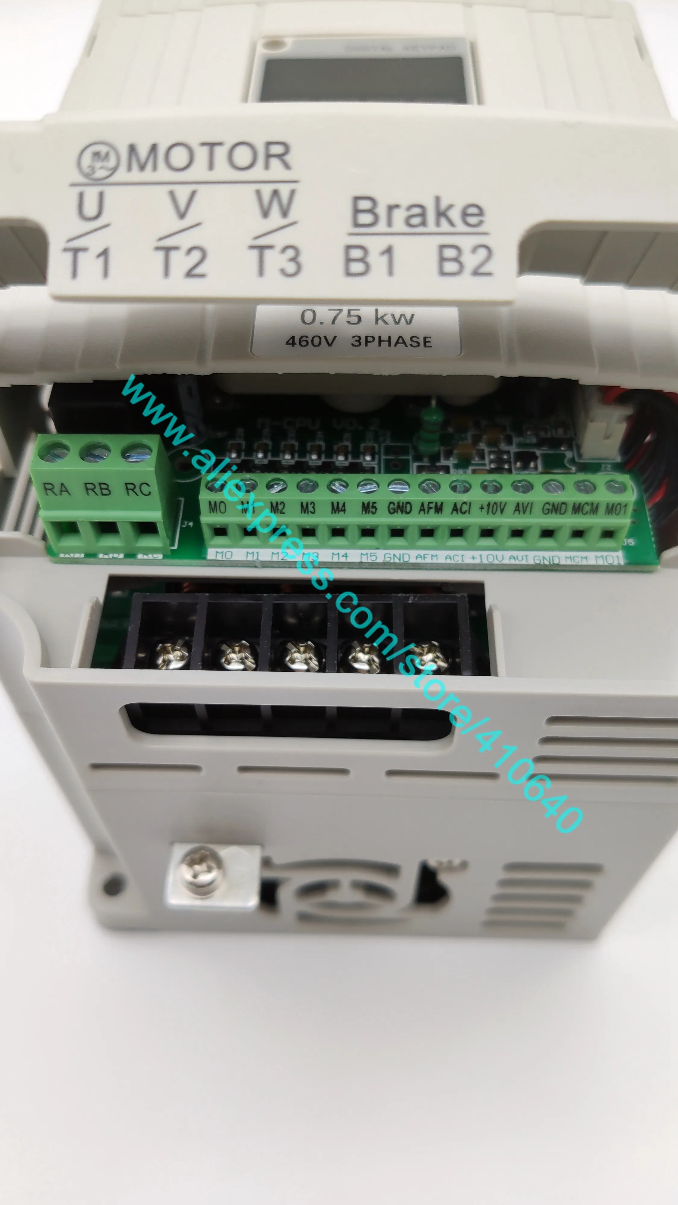 750 Вт Инвертор VFD007M43B 3 фазы 380В до 460 В Номинальная Currrent 3A Подлинная Дельта 0 75 кВт