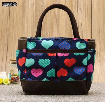 Новый стиль Bento Box сумка повседневная для подгузников контрастный цвет маленькая